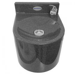 GRP Drinking Fountain - Wall Mounted - Grey Granite